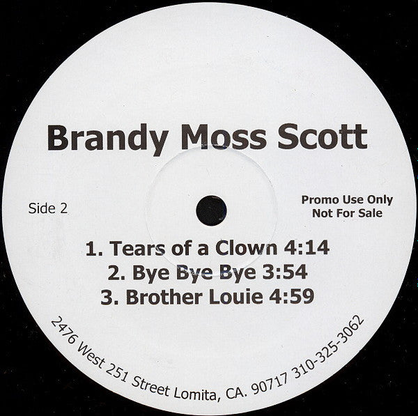 Brandy Moss-Scott : Not Your Money (12", Promo)