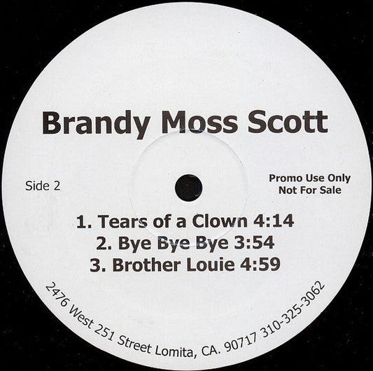 Brandy Moss-Scott : Not Your Money (12", Promo)