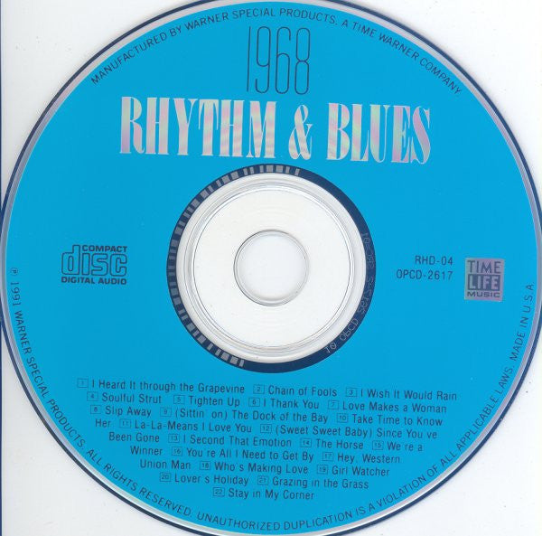 Various : Rhythm & Blues 1968 (CD, Comp)