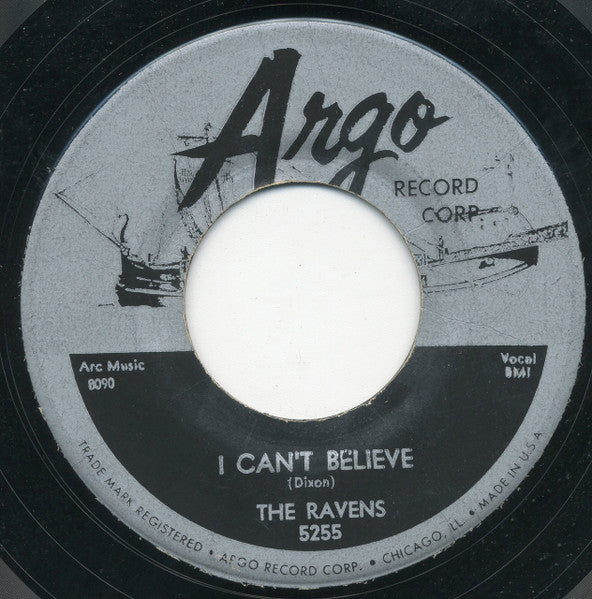 The Ravens (2) : Kneel And Pray / I Can't Believe (7", Single, Styrene)