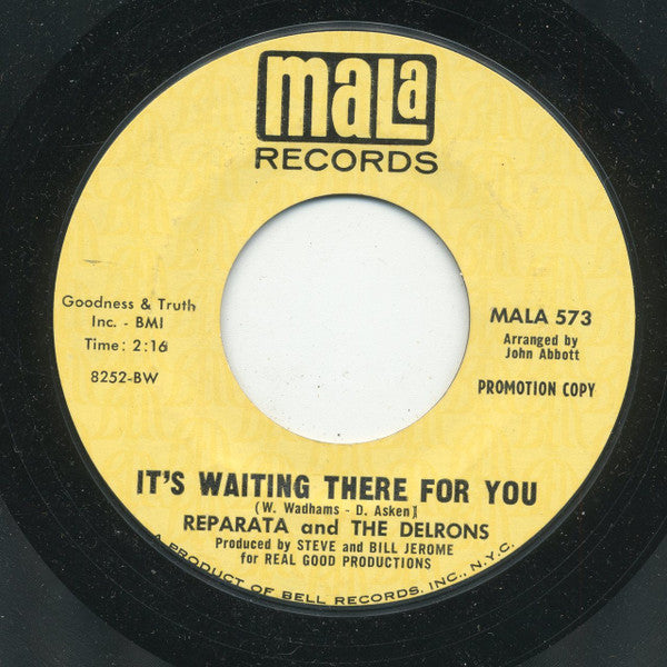 Reparata And The Delrons : I Believe / It's Waiting There For You (7", Single, Promo, Styrene)