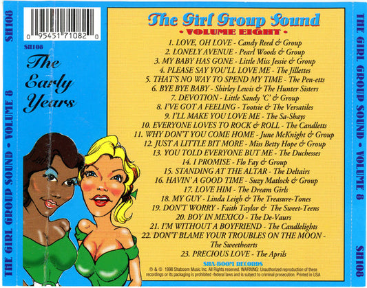 Various : The Girl Group Sound Volume Eight (CD, Comp)