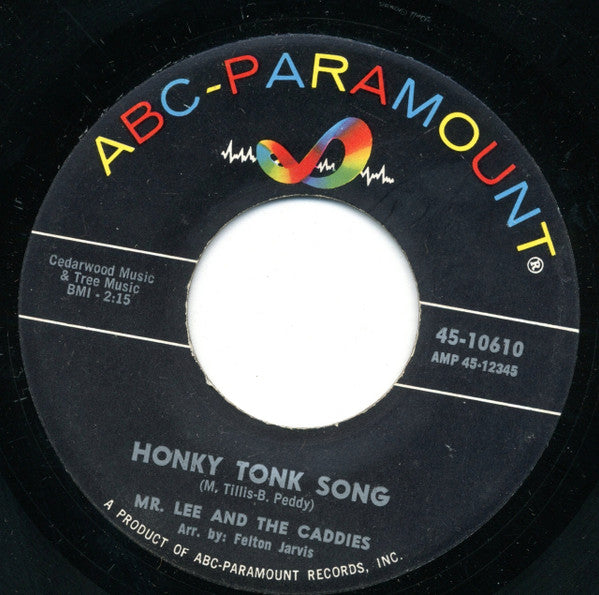 Myron Lee & The Caddies : Everybody's Going To The Party / Honky Tonk Song (7", Single)