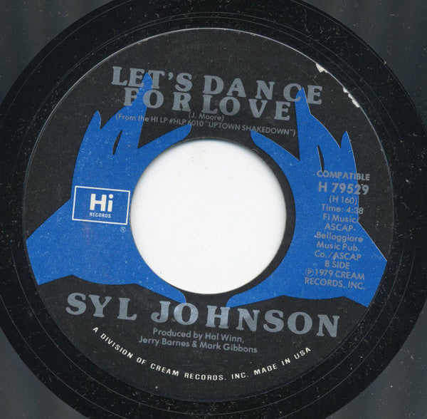 Syl Johnson : Mystery Lady / Let's Dance For Love (7", Single)