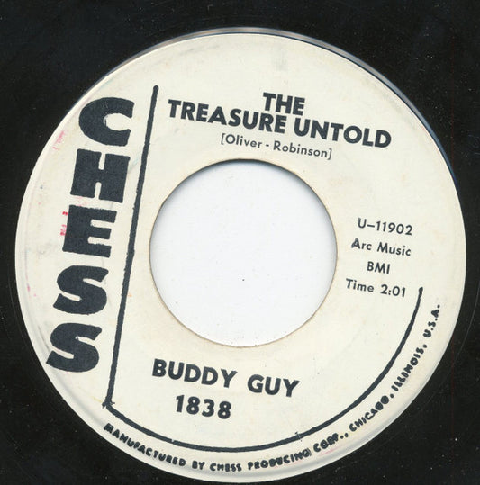 Buddy Guy : When My Left Eye Jumps / The Treasure Untold (7", Single, Promo)
