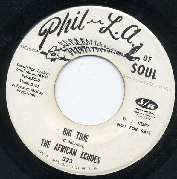 The African Echoes : Zulu Lunchbag / Big Time (7", Promo)