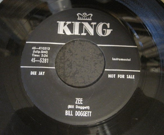 Bill Doggett : Goofy Organ / Zee (7", Promo)