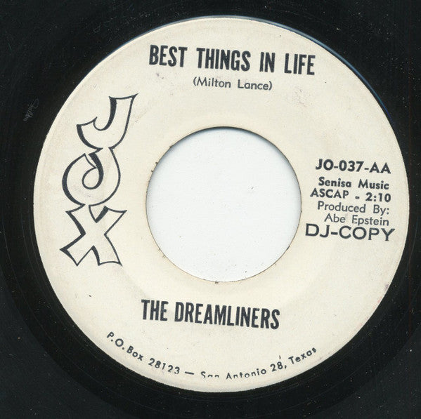 The Dreamliners : From One Fool To Another (7", Promo)