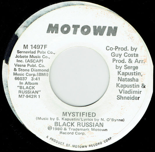 Black Russian (5) : Mystified (7")