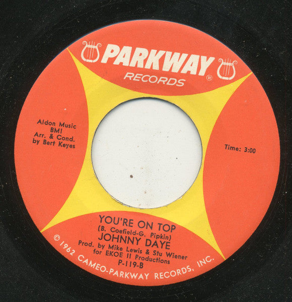 Johnny Daye : A Lot Of Progress (7")