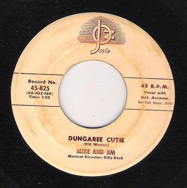 Mike And Jim : Baby Don't Knock (7")