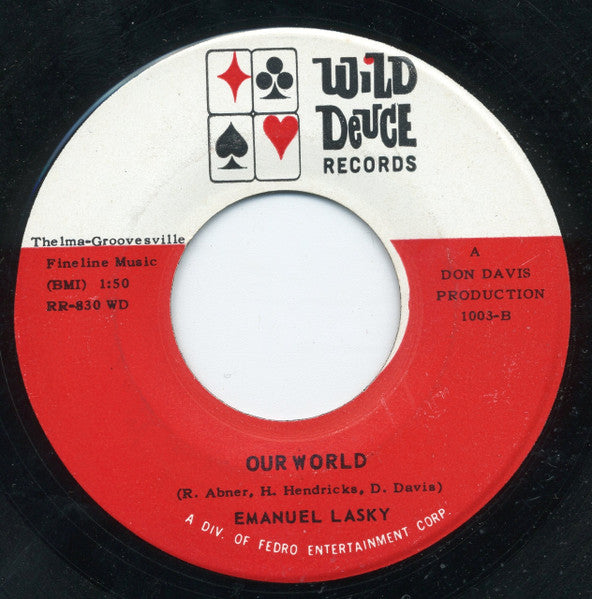 Emanuel Laskey : Lucky To Be Loved (By You) (7", Single)
