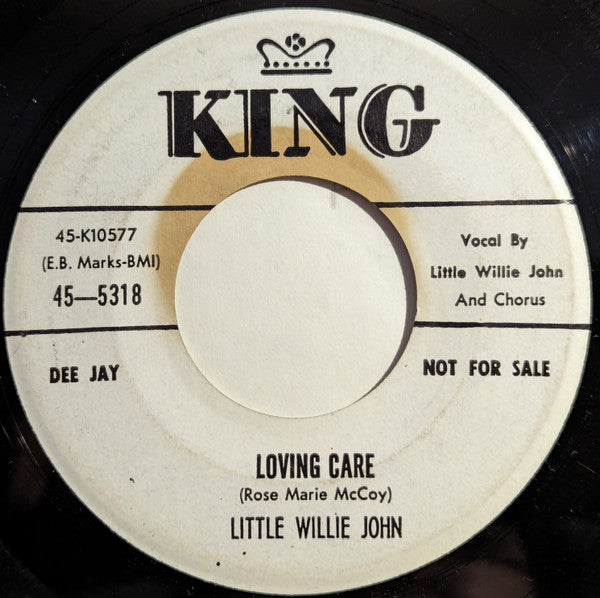 Little Willie John : My Love-Is / Loving Care (7", Promo)