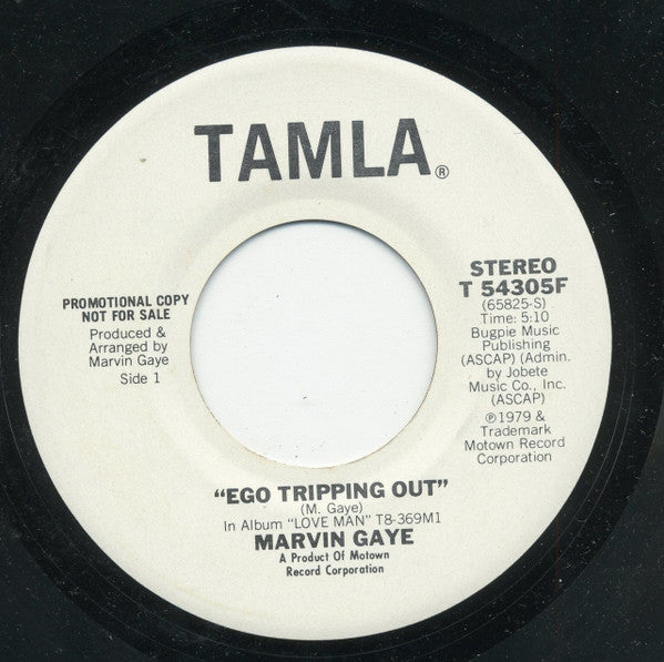 Marvin Gaye : Ego Tripping Out (7", Single, Promo)