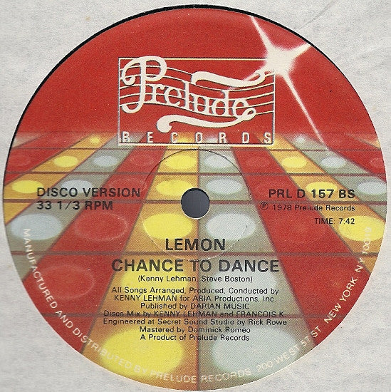 Lemon : A-Freak-A (12", Single)