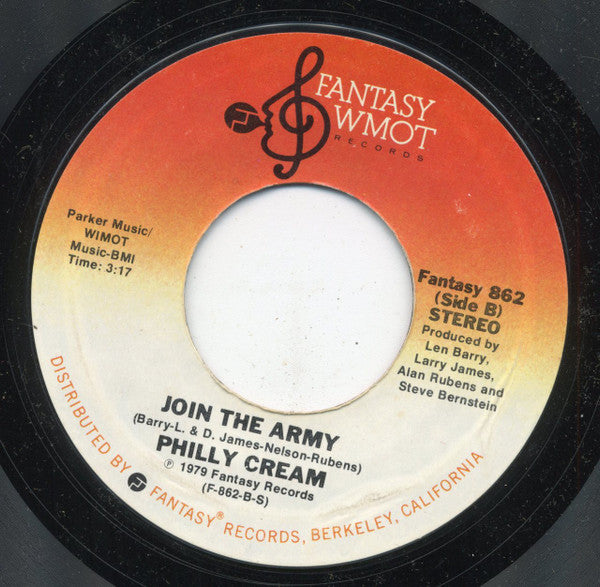 Philly Cream (2) : Motown Review / Join The Army (7", Single, Styrene)