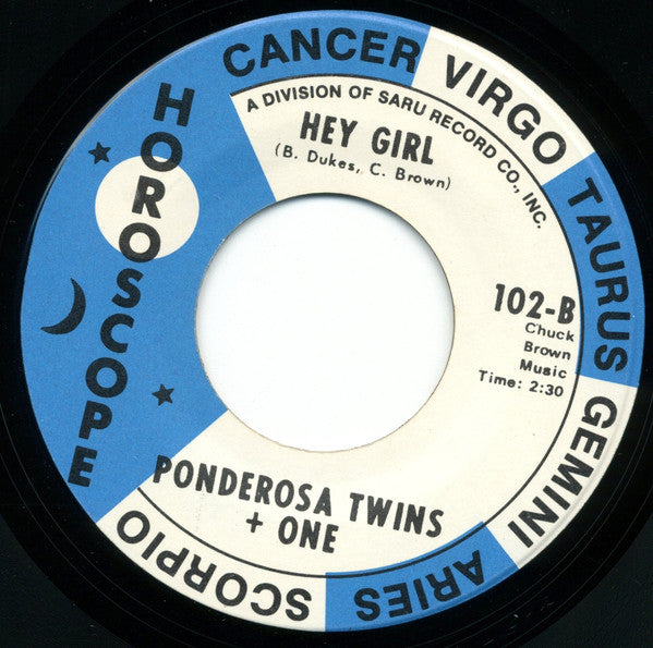 Ponderosa Twins + One : You Send Me (7", Single)