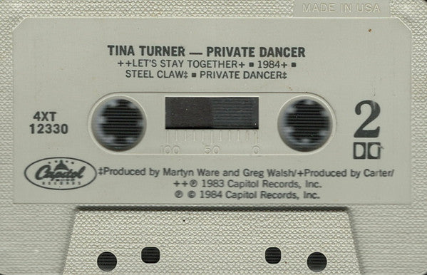 Tina Turner : Private Dancer (Cass, Album, Club, Bei)