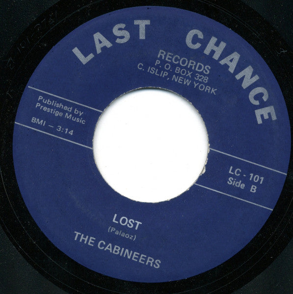 The Cabineers : Each Time (7", Single, RE)