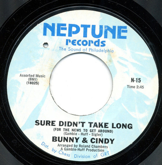 Bunny Sigler & Cindy Scott : We're Only Human (7", Single, Styrene, Mon)