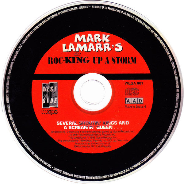 Various : Mark Lamarr's Roc-King Up A Storm (CD, Comp)