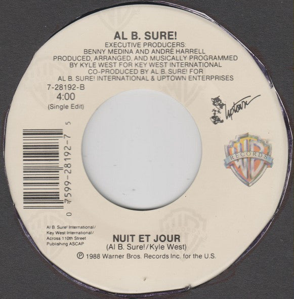Al B. Sure! : Nite And Day (7", Single, Spe)