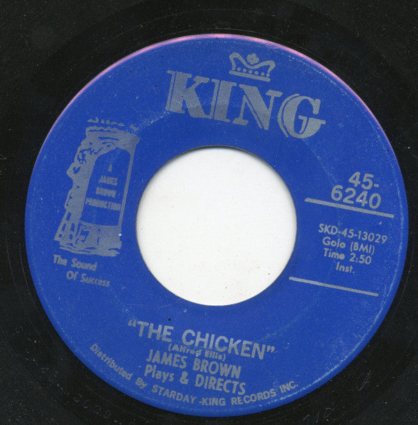 James Brown : The Popcorn / The Chicken (7", Single)