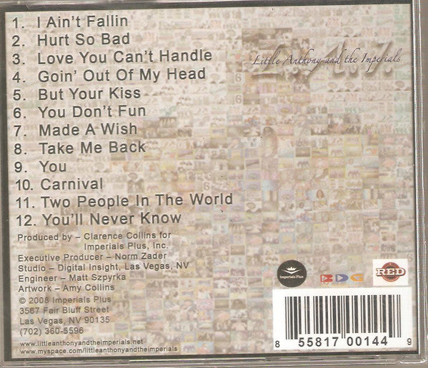 Little Anthony & The Imperials : You'll Never Know (CD, Comp)