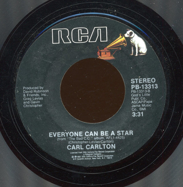 Carl Carlton : Baby I Need Your Loving (7", Styrene)