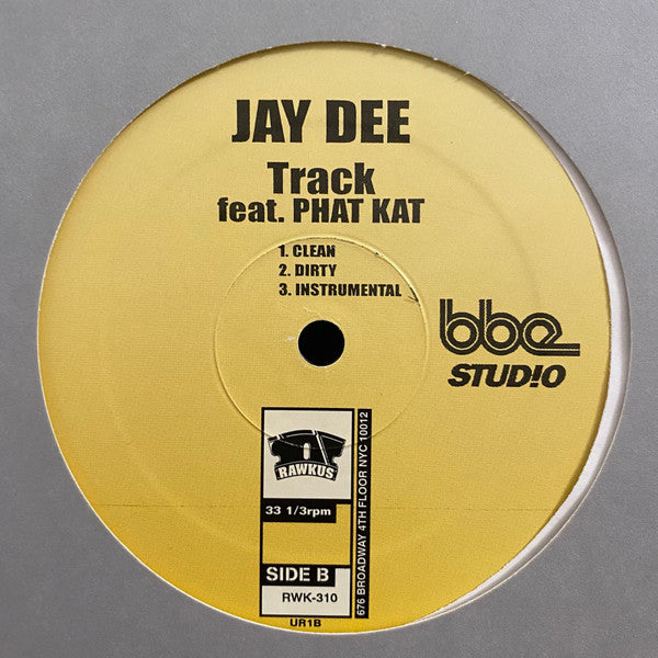 Jay Dee : Pause / Track (12", Promo)