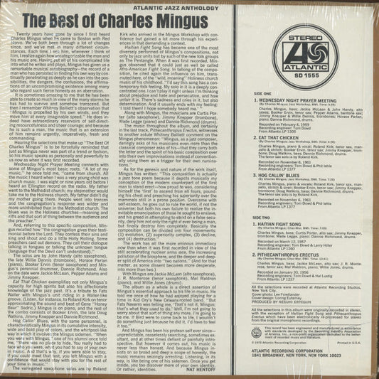 Charles Mingus : The Best Of Charles Mingus (LP, Comp, MO)