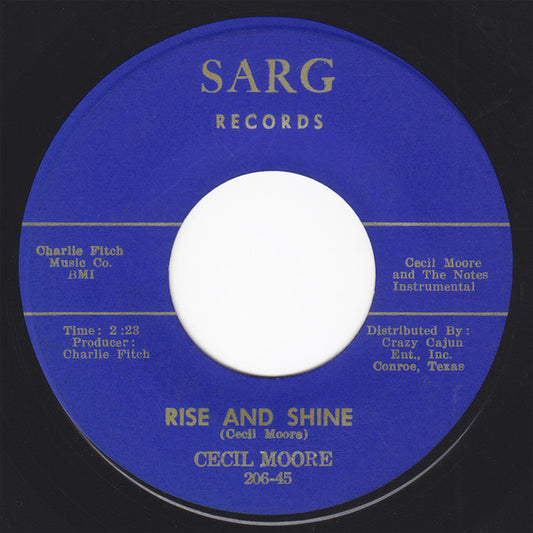 Cecil Moore (2) : Diamond Back / Rise And Shine (7", Single)