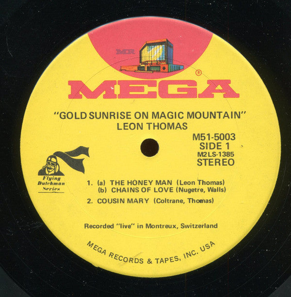 Leon Thomas : Gold Sunrise On Magic Mountain (LP, Album)