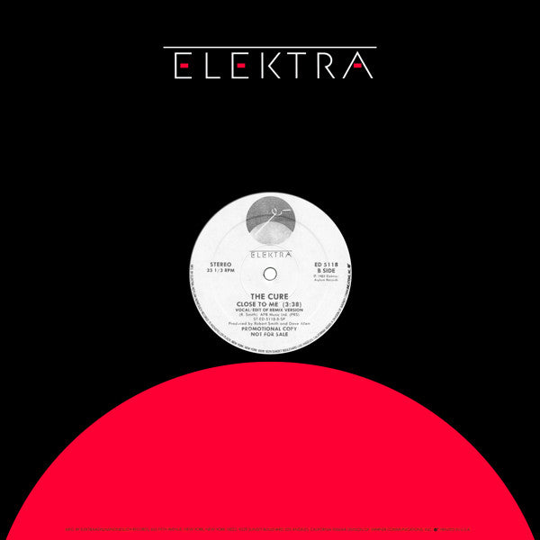 The Cure : Close To Me (12", Single, Promo)