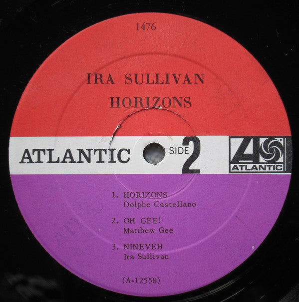 Ira Sullivan : Horizons (LP, Mono)