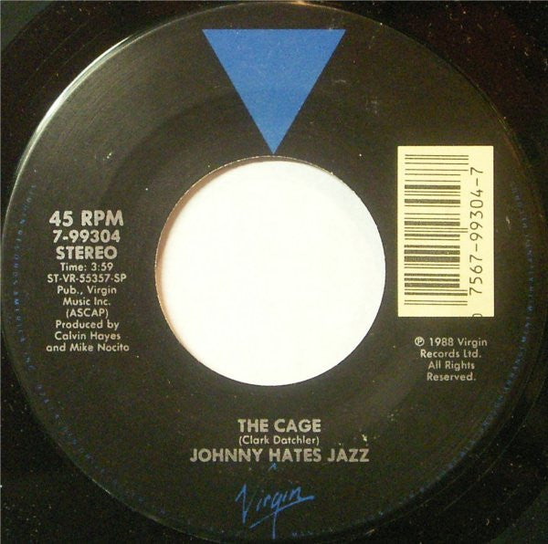 Johnny Hates Jazz : I Don't Want To Be A Hero (7", Single)