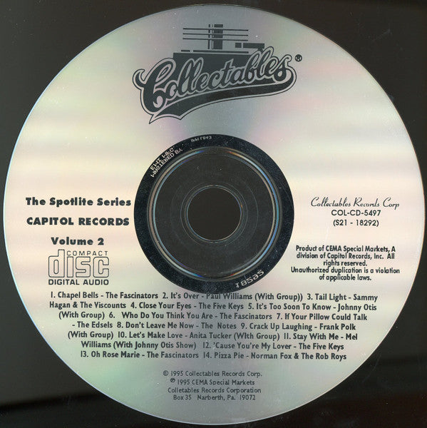 Various : Spotlite On Capitol Records: Vol. 2 (CD, Comp)
