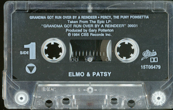 Elmo And Patsy : Grandma Got Run Over By A Reindeer (Cass, Single)