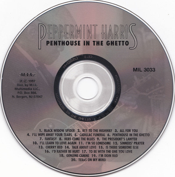Peppermint Harris : Penthouse In The Ghetto (CD, Comp)