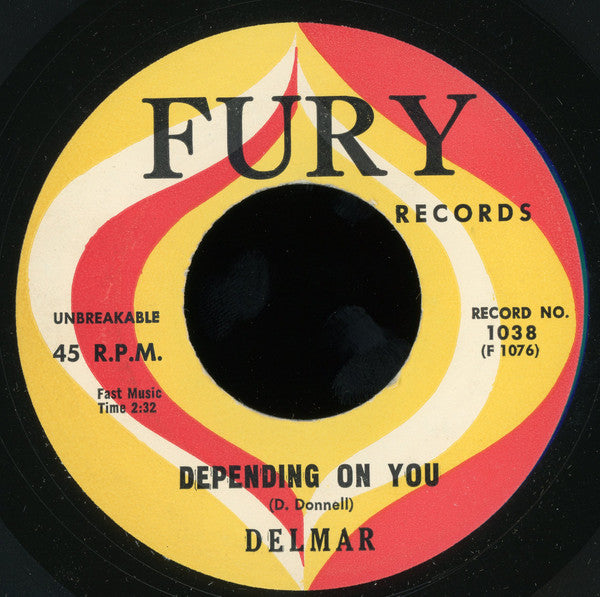 Delmar Donnell : Lizzie Mae / Depending On You (7")
