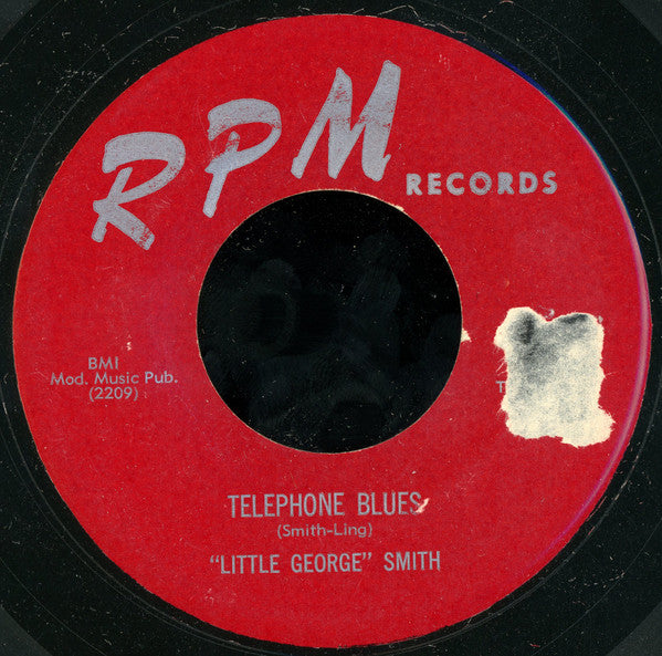 George Smith (4) : Blues In The Dark (7")