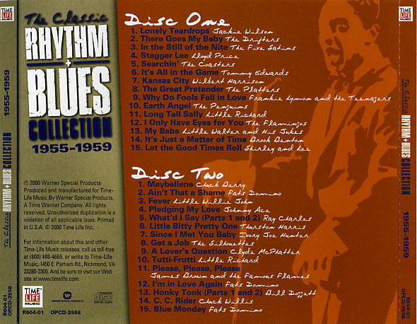 Various : The Classic Rhythm + Blues Collection 1955-1959 (2xCD, Comp)