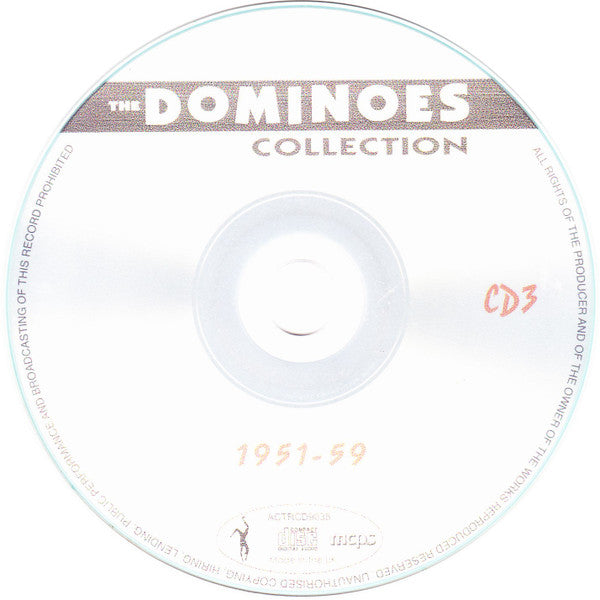 The Dominoes : The Dominoes Collection 1951-59 (3xCDr, Comp, Fat)