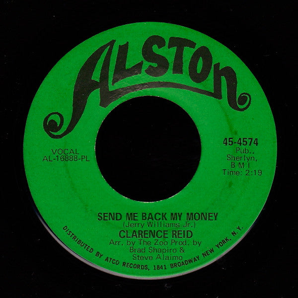Clarence Reid : Nobody But You Babe (7", Single, PL )