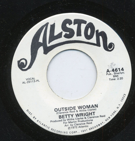 Betty Wright : Baby Sitter / Outside Woman (7", Single, Promo, PL )