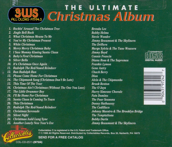 Various : 3WS FM94.5 The Ultimate Christmas Album (CD, Comp)
