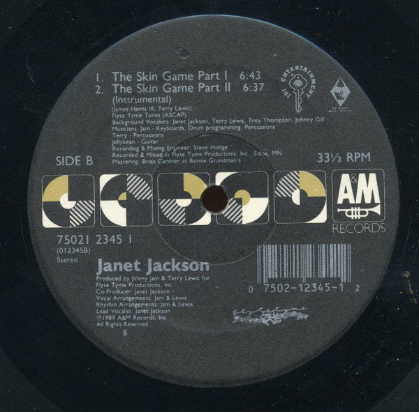 Janet Jackson : Come Back To Me (12")