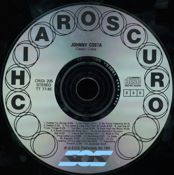 John Costa : Classic Costa (CD, Album)