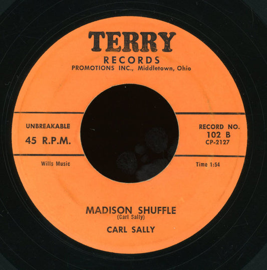 Carl Sally : Midnight Sun / Madison Shuffle (7")