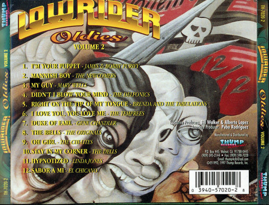 Various : Lowrider Oldies Volume 2 (CD, Comp)